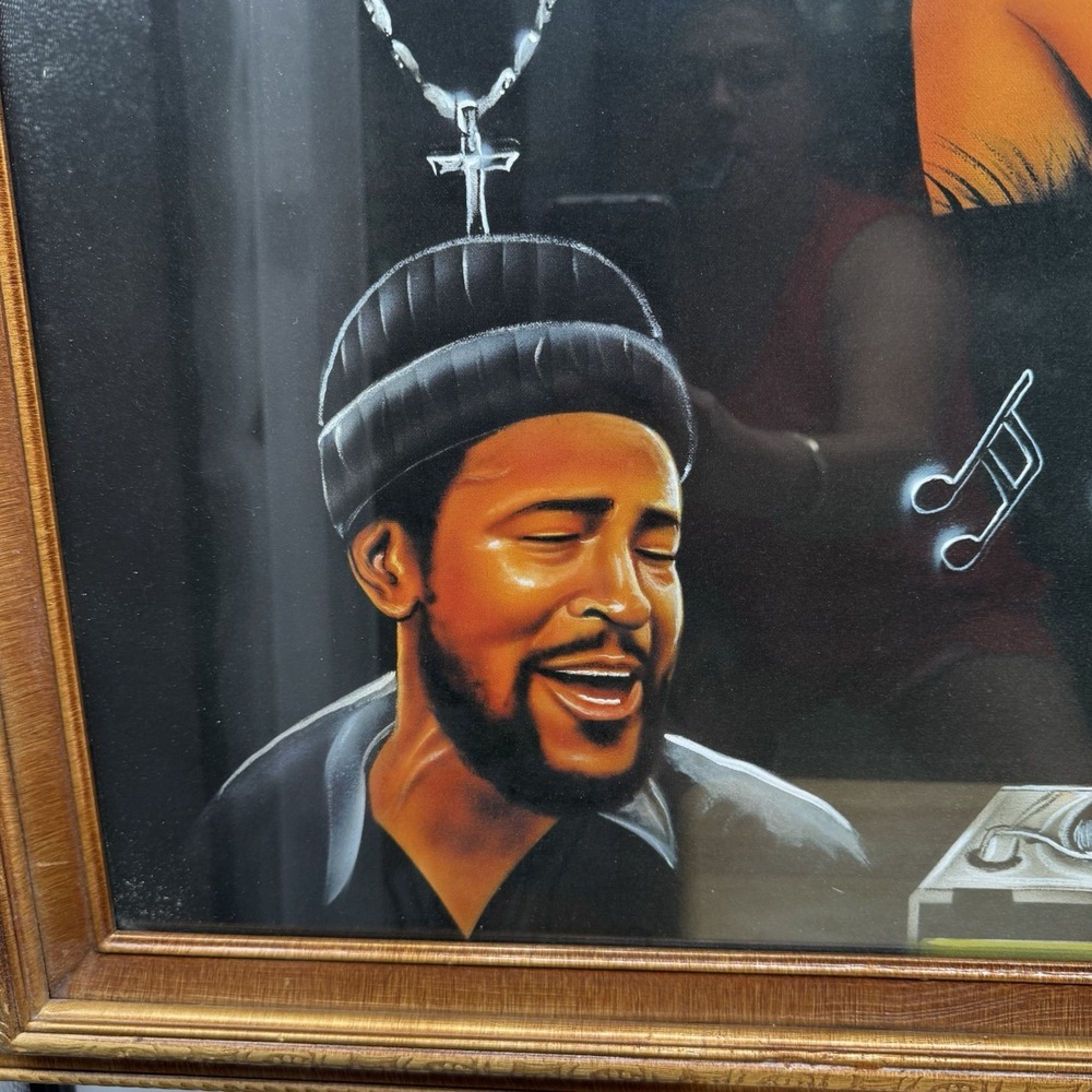 Rare Hip Hop R&B missing you Legends 2pac Bob Marley Aaliyah Left‎ Eye 41"x29" - Picture 3 of 9